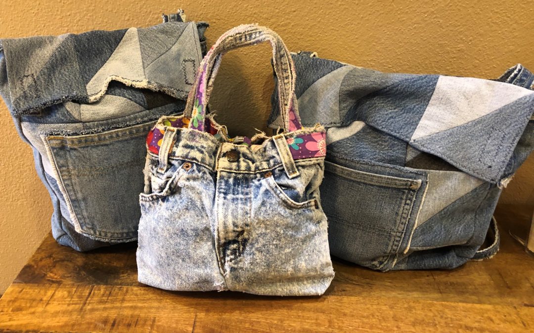 HopeWest Volunteer Makes Bags for Terminally Ill Children